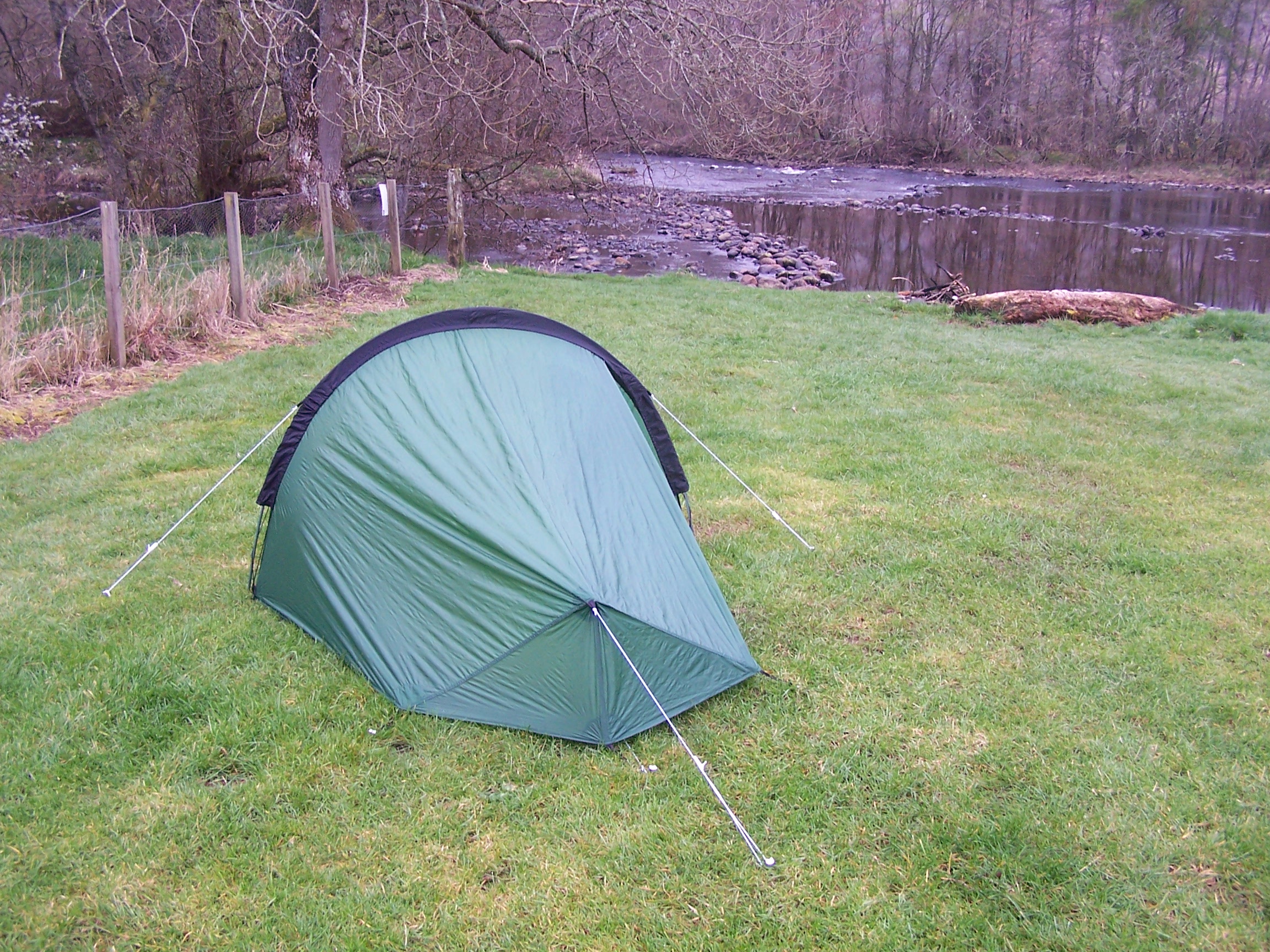 Campsite by River