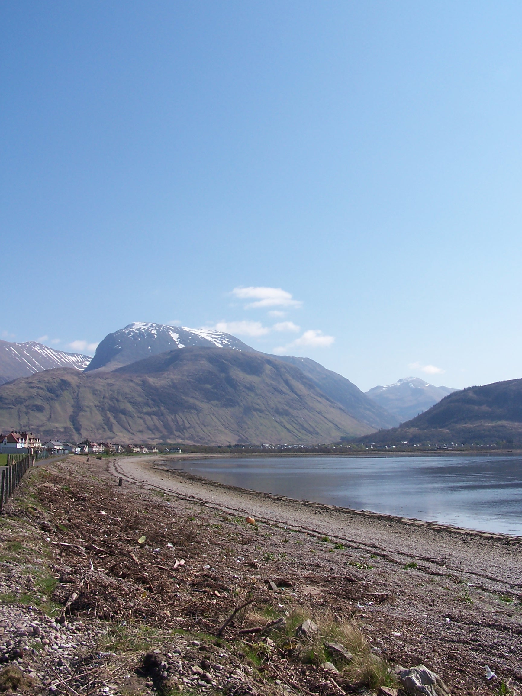 Ben Nevis from Loch Linhe