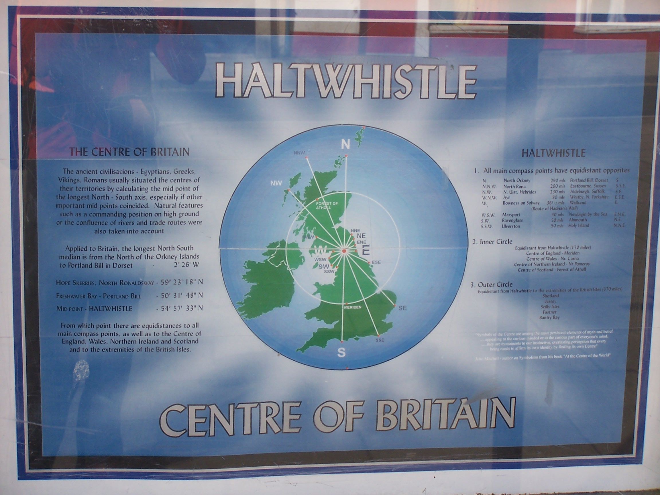 Sign in Haltwhistle