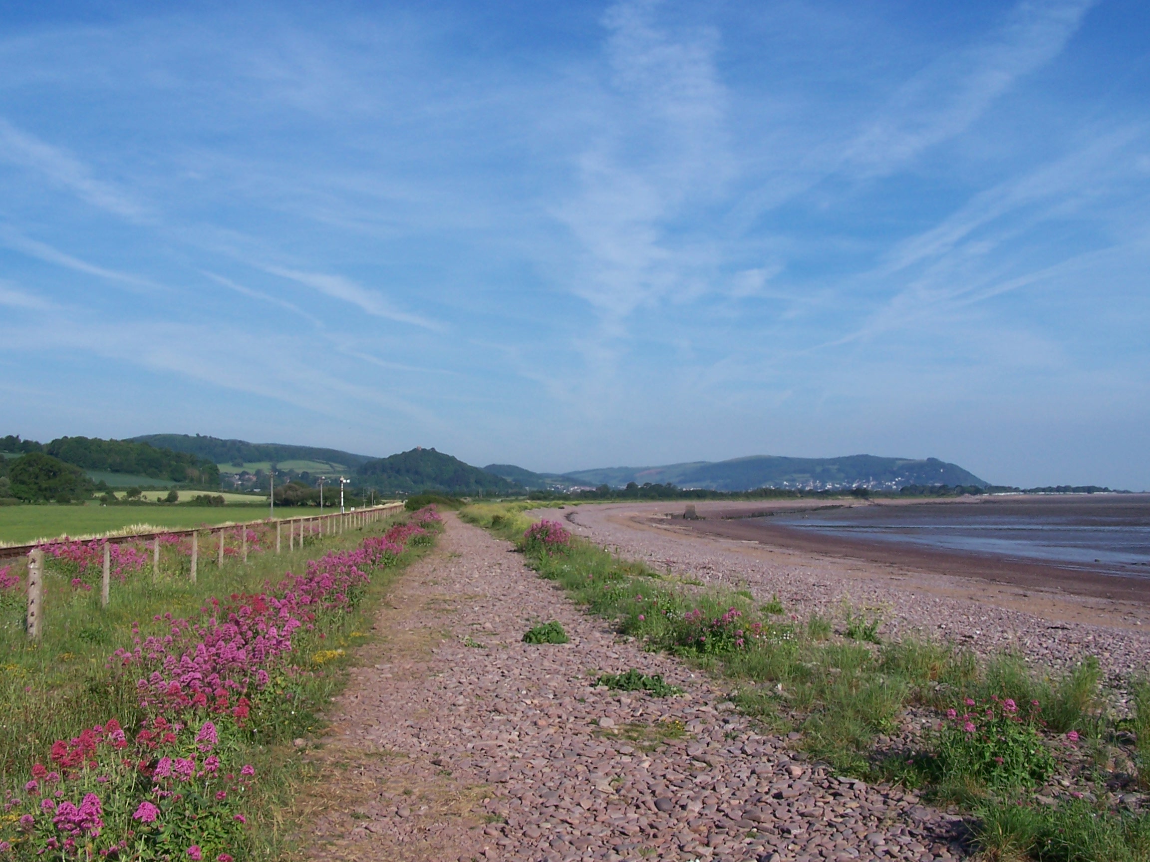 Beach at Minehead